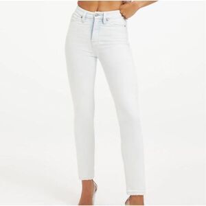 NWT Good American Good Classic Light Blue Indigo 121 Straight Leg Jeans Sz 4/27